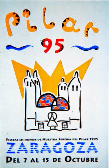 Fiesta patronales en honor de Nuestra Señora del Pilar 1995 Zaragoza